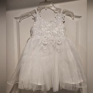 4T toddler Flower Girl tulle & lace dress